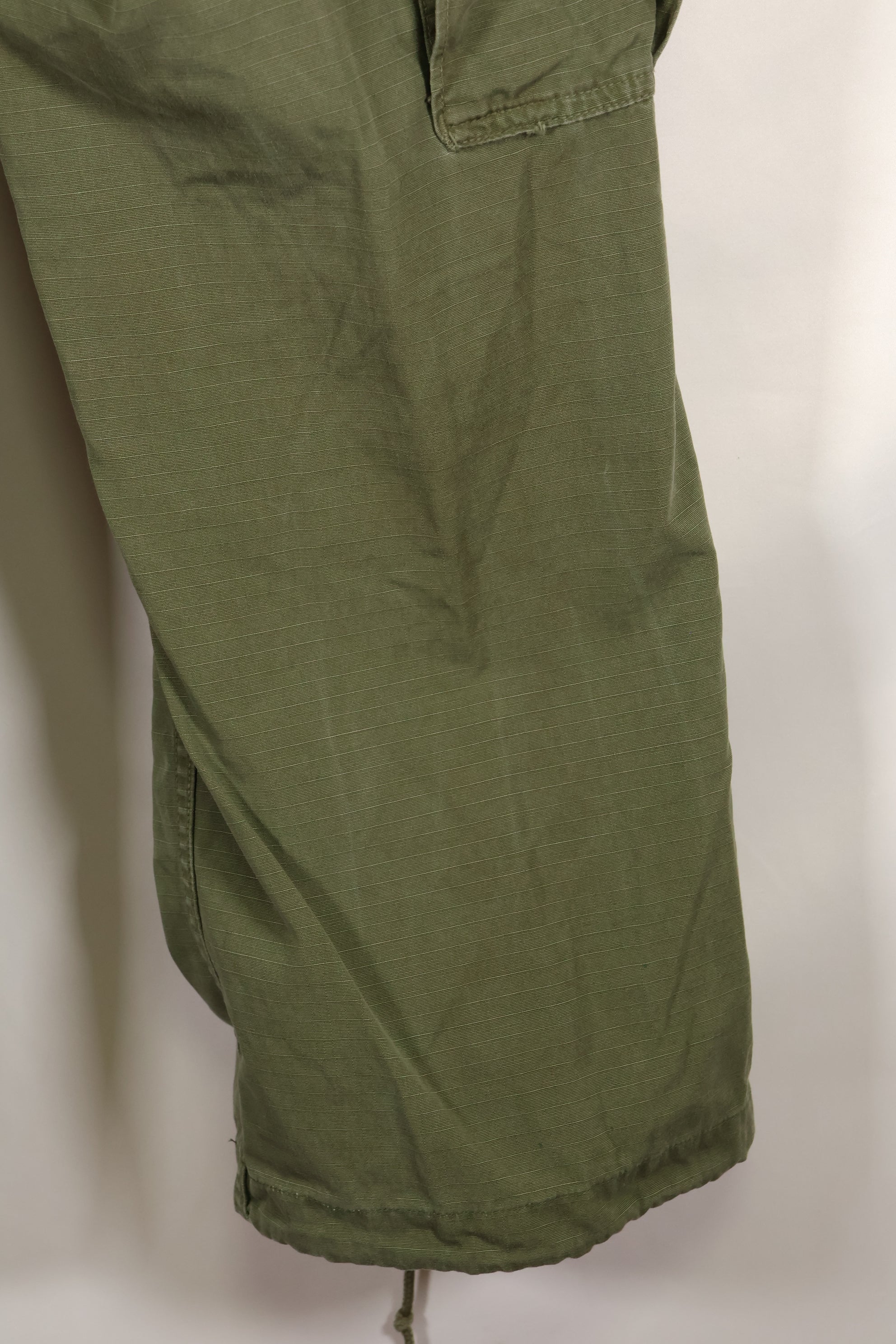 Circa 1969 XS-S size 4th Model Jungle Fatigue pants, used, released by film company