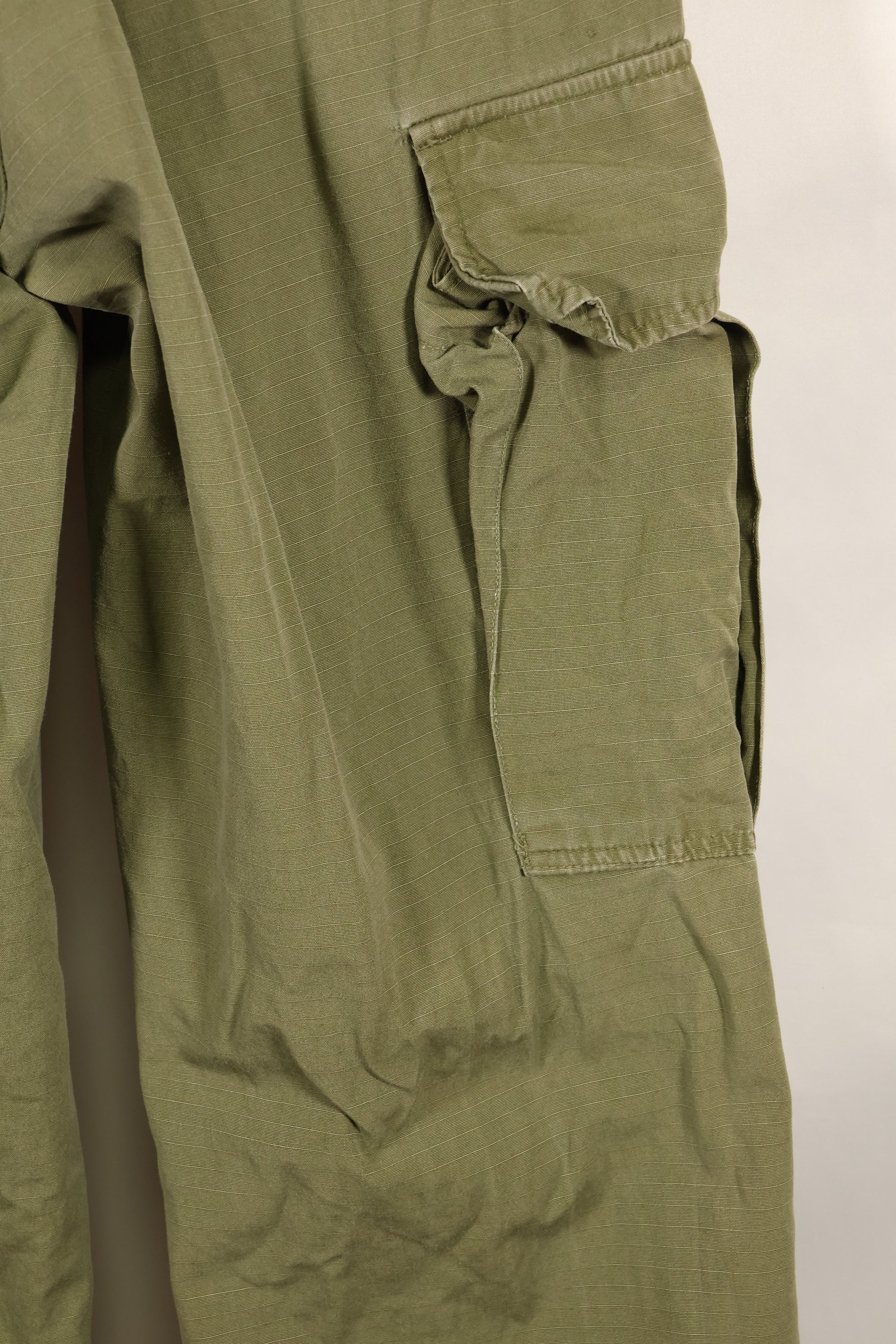 Circa 1967 XS-R size 4th Model Jungle Fatigue pants, used, released by a movie company.