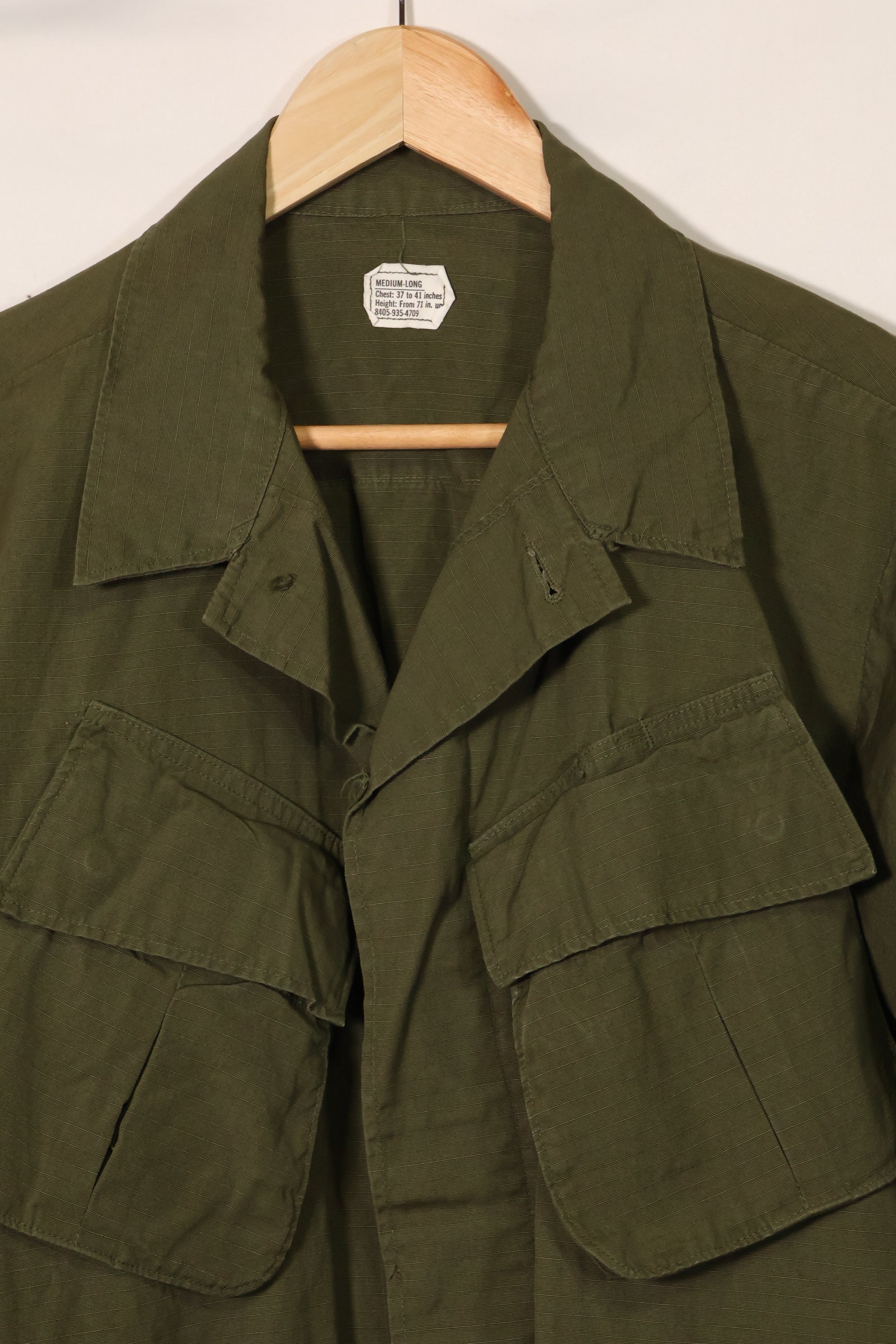 1970 Contract 4th Model Jungle Fatigue Jacket M-L Almost unused