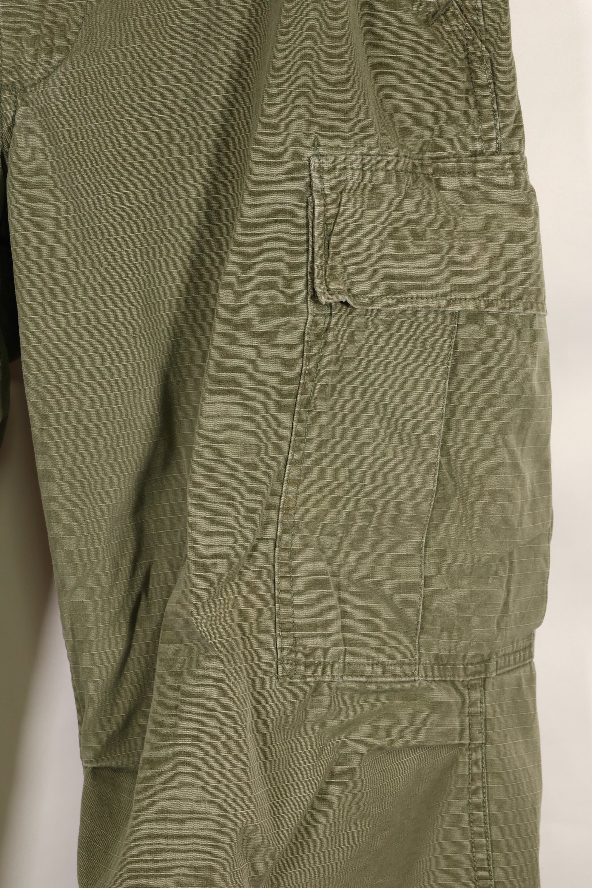 Circa 1969 Estimated size S-S 4th Model Jungle Fatigue pants, used, released by a movie company.