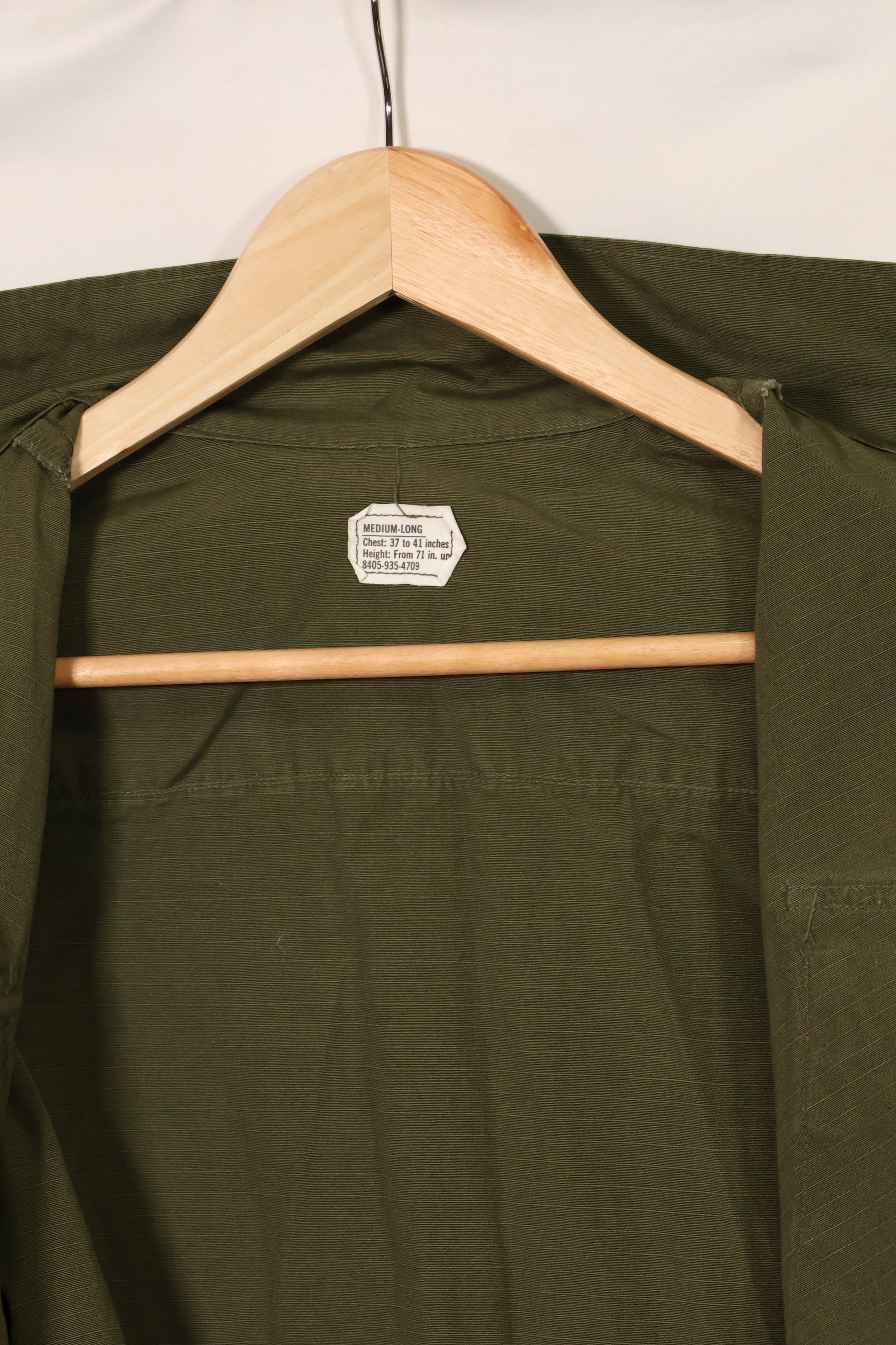 1970 Contract 4th Model Jungle Fatigue Jacket M-L Almost unused