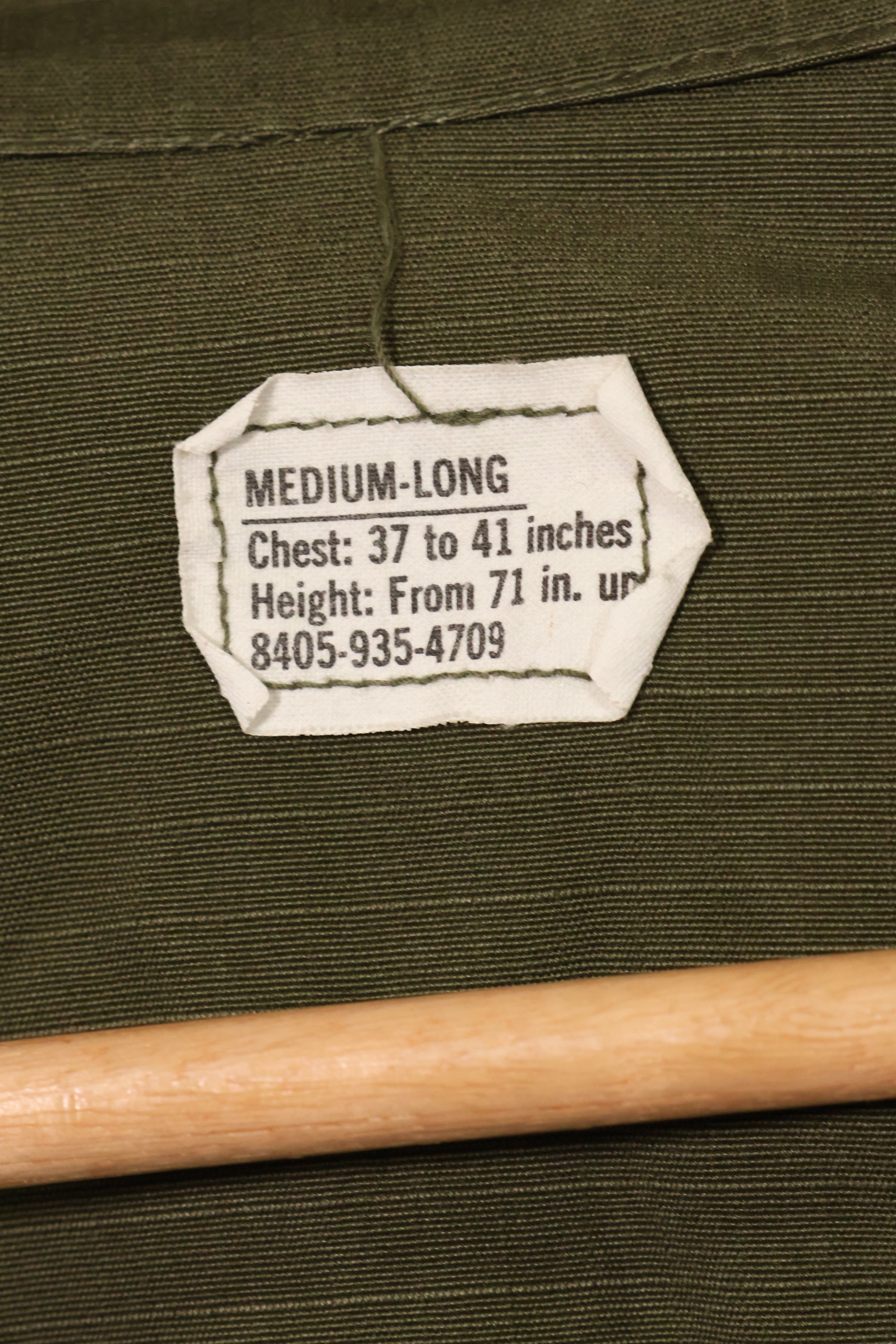 1970 Contract 4th Model Jungle Fatigue Jacket M-L Almost unused