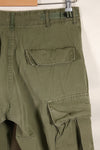 Circa 1969 Estimated size S-S 4th Model Jungle Fatigue pants, used, released by a movie company.