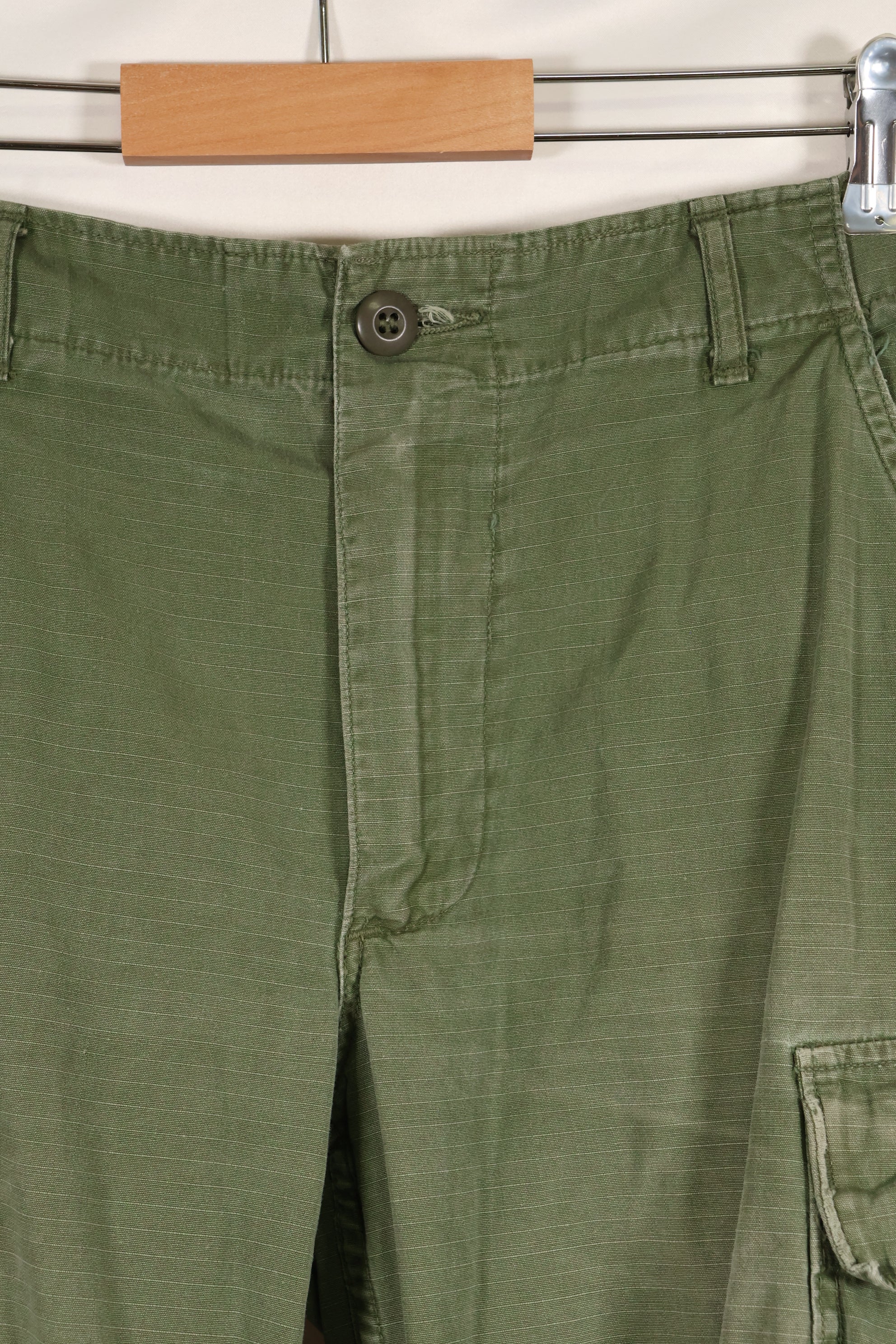 Circa 1969 S-R Size 4th Model Jungle Fatigue Pants, Used, Released by Film Company