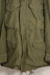 1957 Contract, S-S, U.S. Military, M51 Fold Jacket, No Liner, Faded, Used