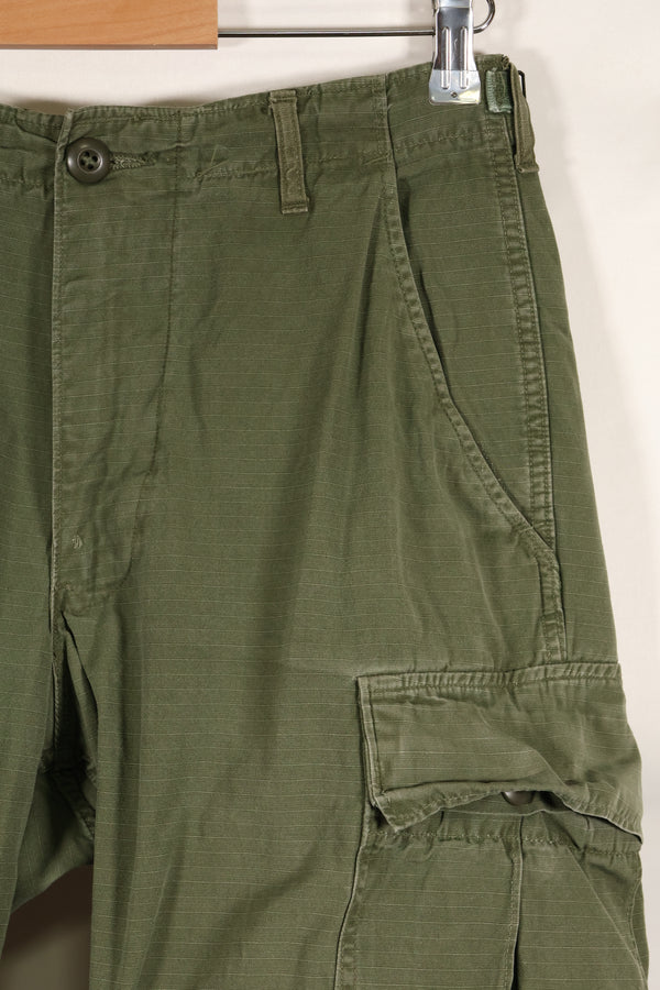 Circa 1969 S-R Size 4th Model Jungle Fatigue Pants, Used, Released by Film Company