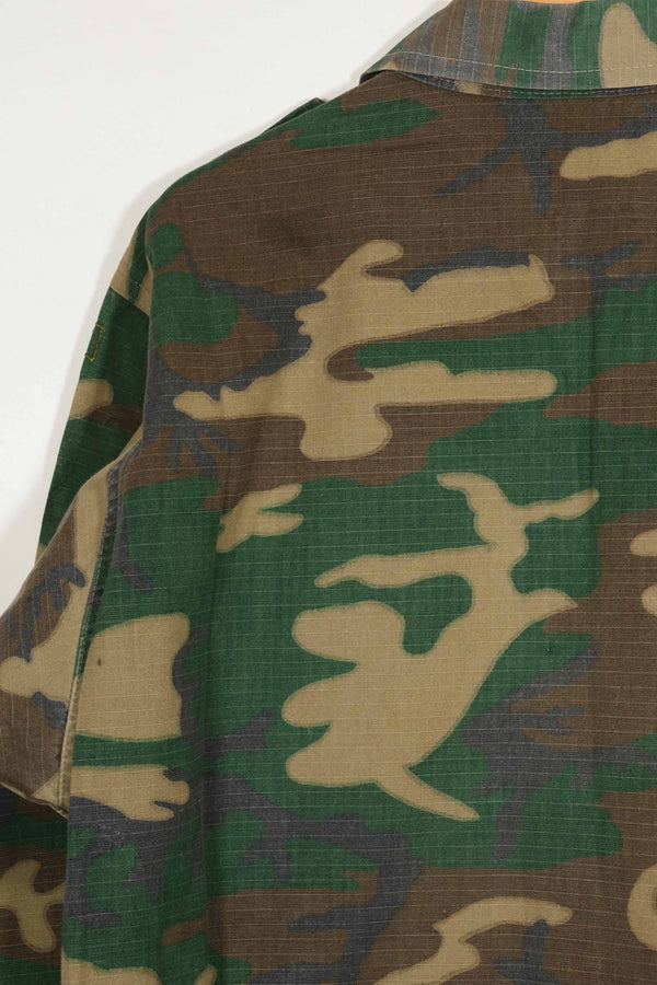 Thailand Taylor Made Former 1st SFG Troop Owned 1st Model Cut ERDL Jungle Fatigue Jacket Used