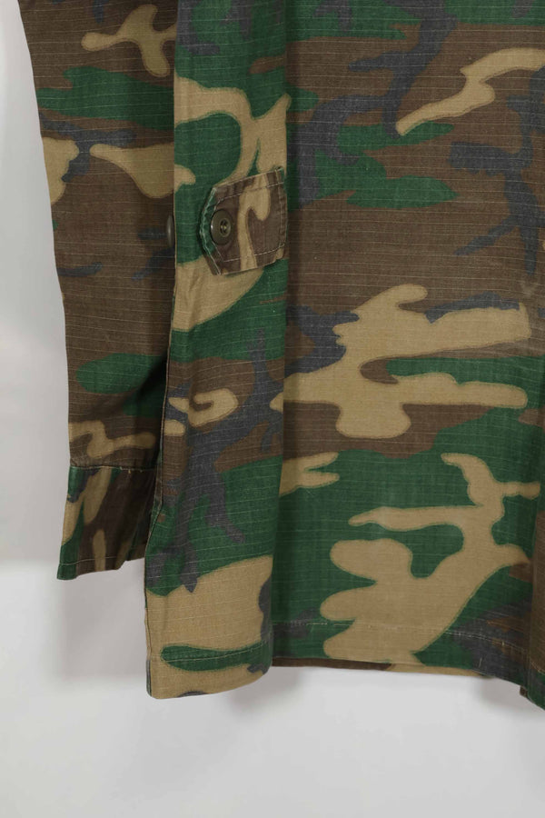 Thailand Taylor Made Former 1st SFG Troop Owned 1st Model Cut ERDL Jungle Fatigue Jacket Used