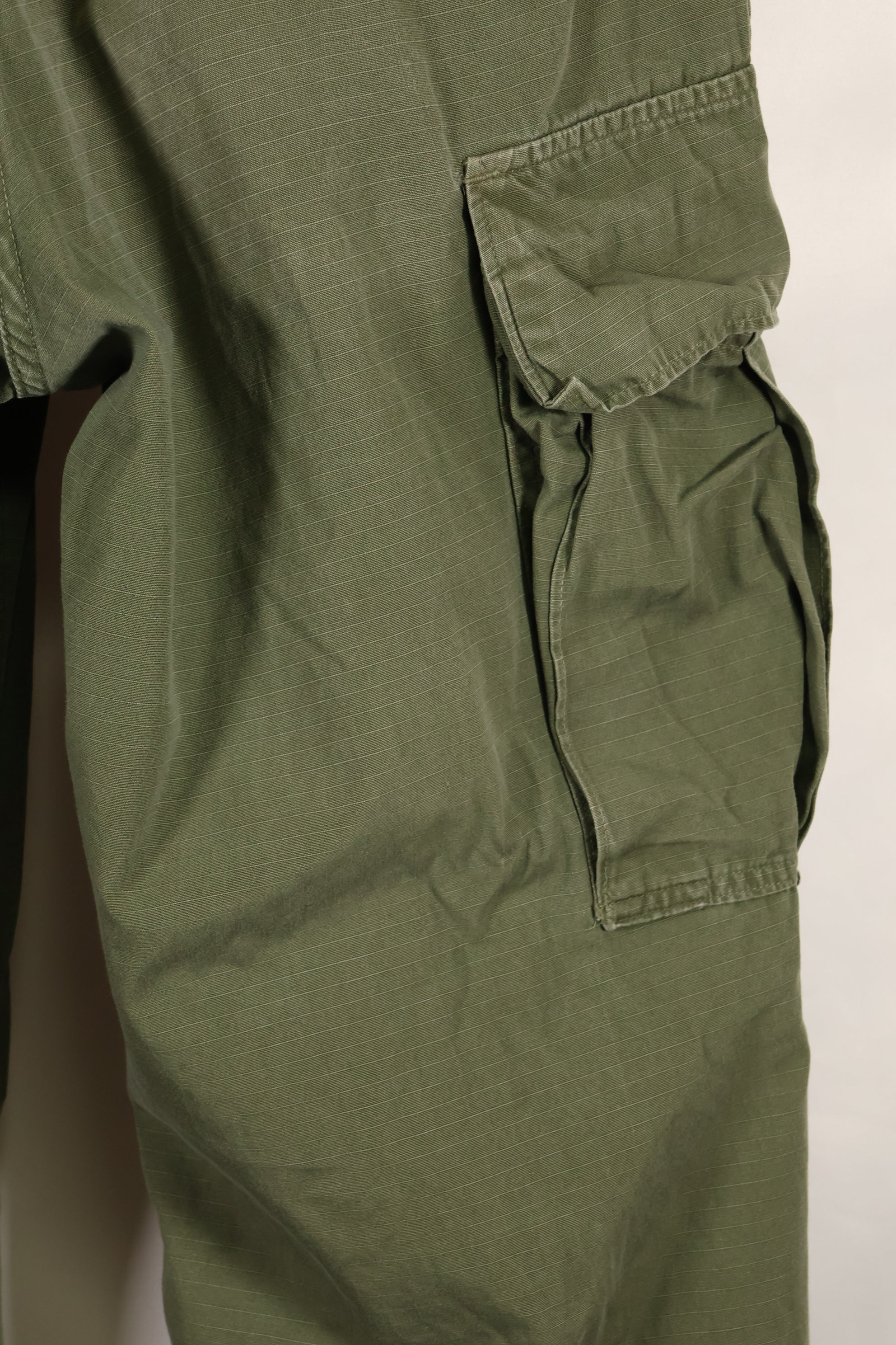 Circa 1969 S-R Size 4th Model Jungle Fatigue Pants, Used, Released by Film Company