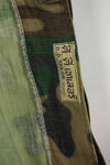 Thailand Taylor Made Former 1st SFG Troop Owned 1st Model Cut ERDL Jungle Fatigue Jacket Used