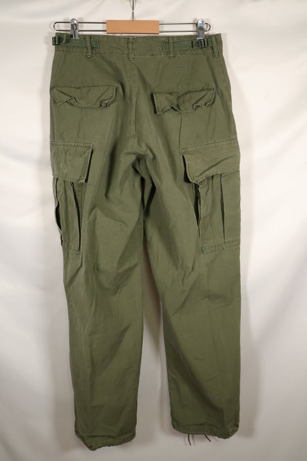 Circa 1968 S-R Size 4th Model Jungle Fatigue Pants, used, film company release B