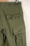 Circa 1968 S-R Size 4th Model Jungle Fatigue Pants, used, film company release B