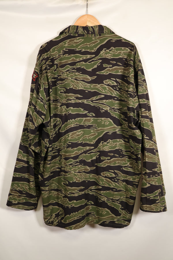 1969-70 Ex-LRRP Soldier 75th Ranger Late Water Tiger Stripe Set, Veteran's Release