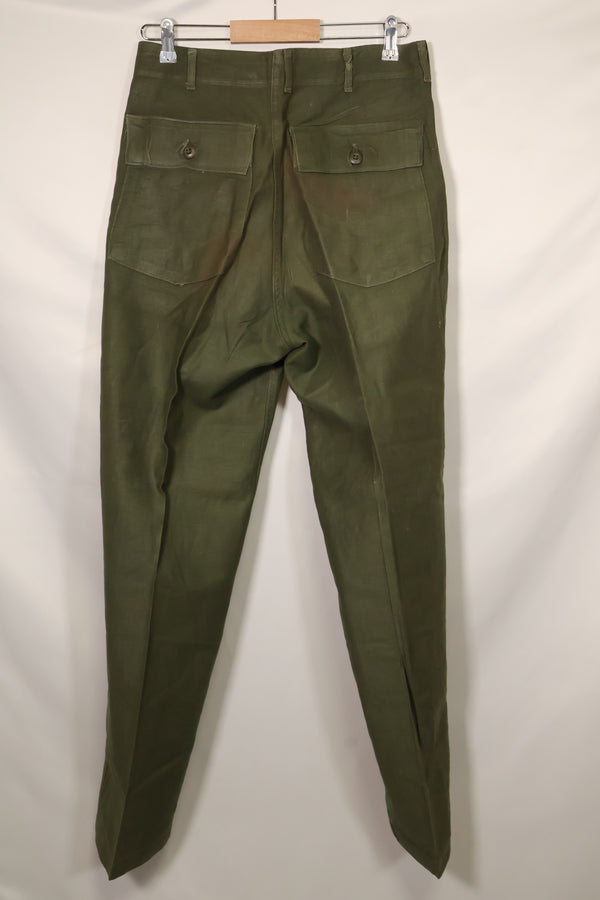 1974 Contract OG-107 Utility Pants Baker Pants 32x33 Used