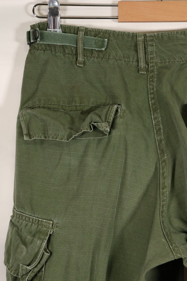 Contract year unknown S-R size 4th Model Jungle Fatigue pants, used, released by film company