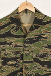 Real Late War Pattern Tiger Stripe Shirt, almost unused, size A-L.