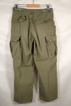 Circa 1969 S-R Size 4th Model Jungle Fatigue Pants, used, film company release, C