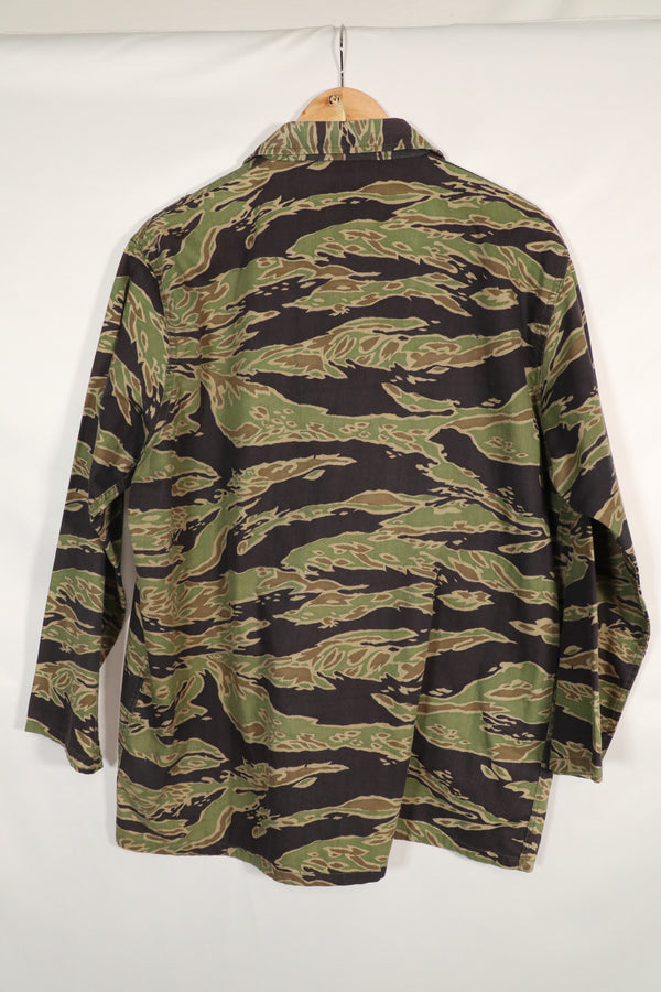 Real Tiger Stripe Shirt Late War Pattern Lightweight M Size Big size