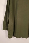 Real Poplin OG-107 utility shirt with retrofitted MACV patch X-Large used