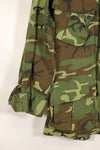 Circa 1966–67 | S-S | ERDL camouflage | Non-ripstop fabric | Early print | Minimal fading | Used