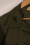 Real Poplin OG-107 utility shirt with first-attached USAF patch, size M, used.