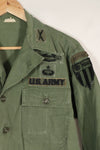 Real Very Rare Special Warfare Shirt, used, glued in place.