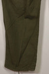 1967 Contract 4th Model Ripstop Jungle Fatigue Pants L-L Used