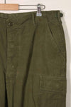 1967 Contract 4th Model Ripstop Jungle Fatigue Pants L-L Used