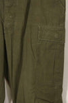 1967 Contract 4th Model Ripstop Jungle Fatigue Pants L-L Used