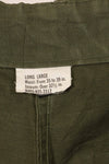 1967 Contract 4th Model Ripstop Jungle Fatigue Pants L-L Used