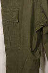 1967 Contract 4th Model Ripstop Jungle Fatigue Pants L-L Used
