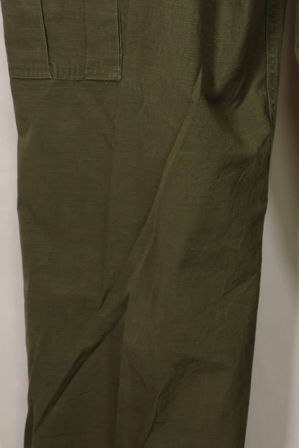 1967 Contract 4th Model Ripstop Jungle Fatigue Pants L-L Used