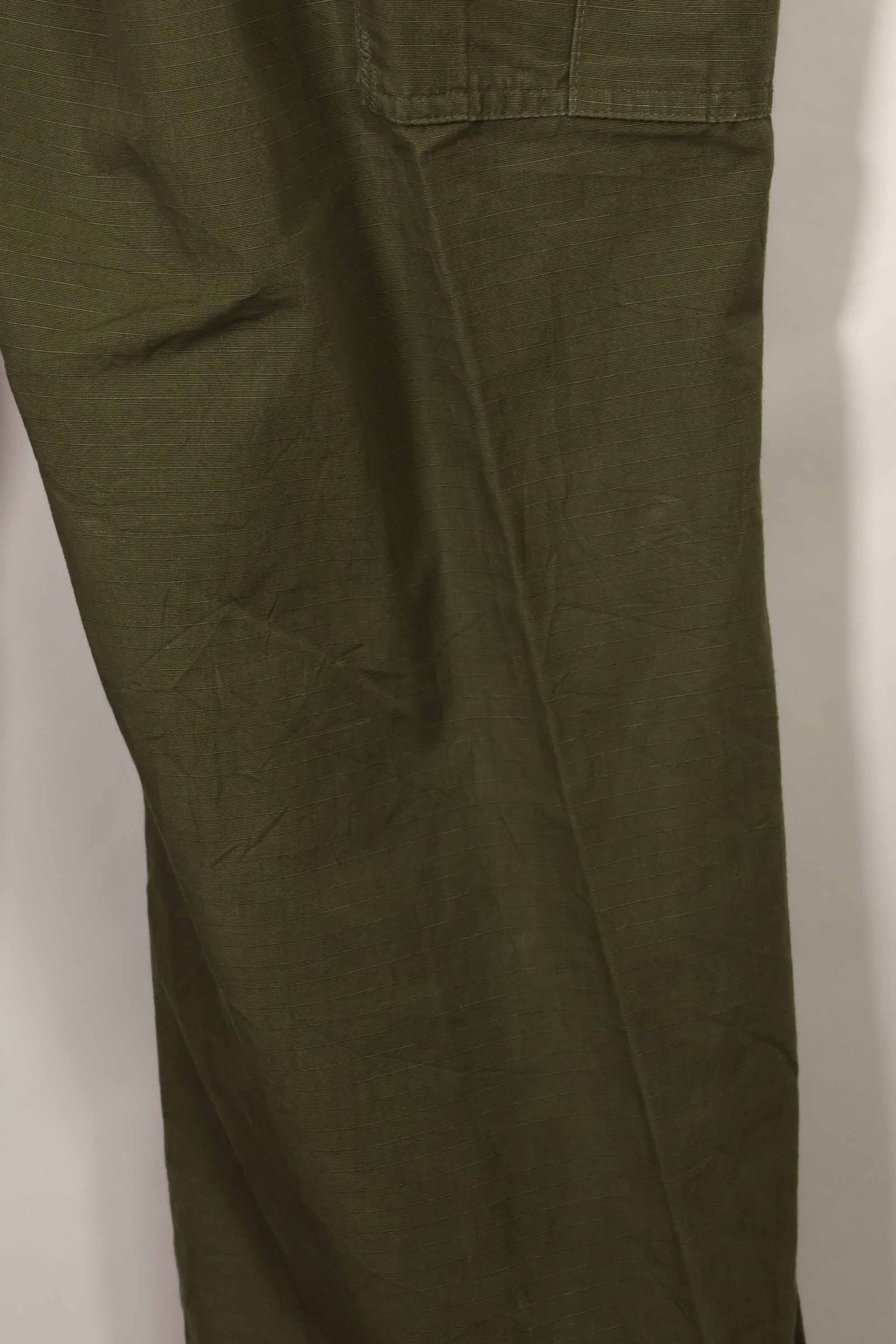 1967 Contract 4th Model Ripstop Jungle Fatigue Pants L-L Used