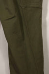 1967 Contract 4th Model Ripstop Jungle Fatigue Pants L-L Used