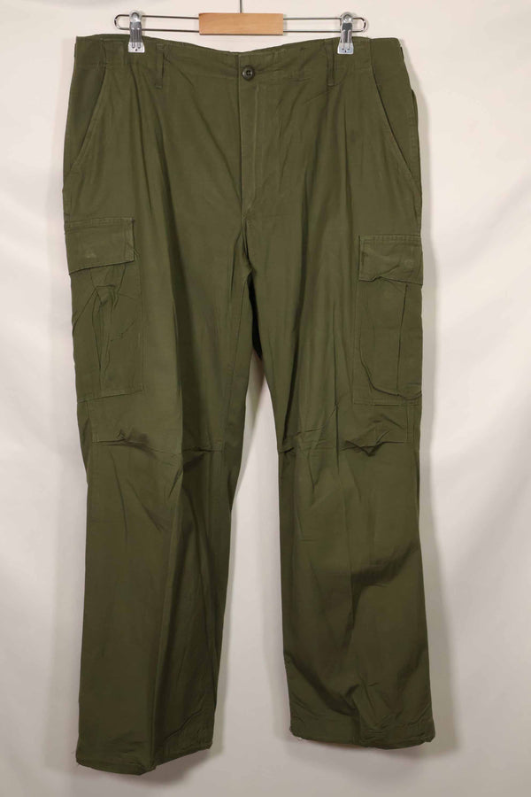 1969 Contract 4th Model Ripstop Jungle Fatigue Pants L-R Used