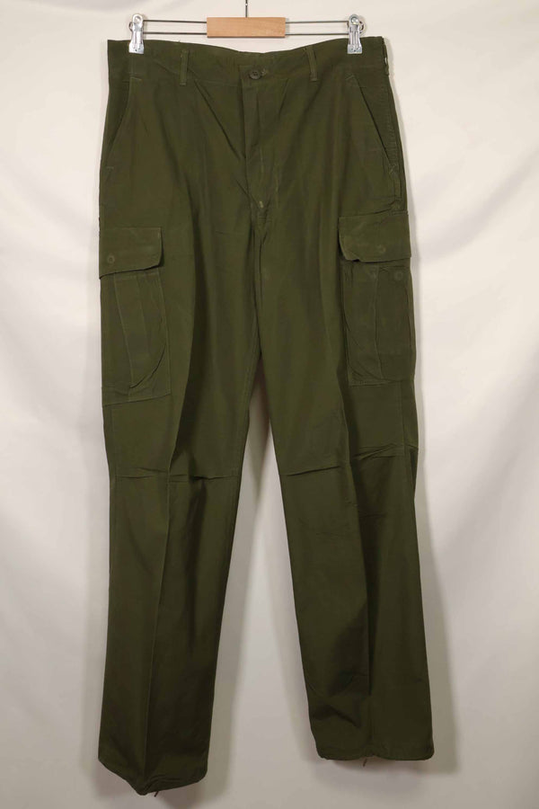 1969 Contract 4th Model Ripstop Jungle Fatigue Pants M-L Used