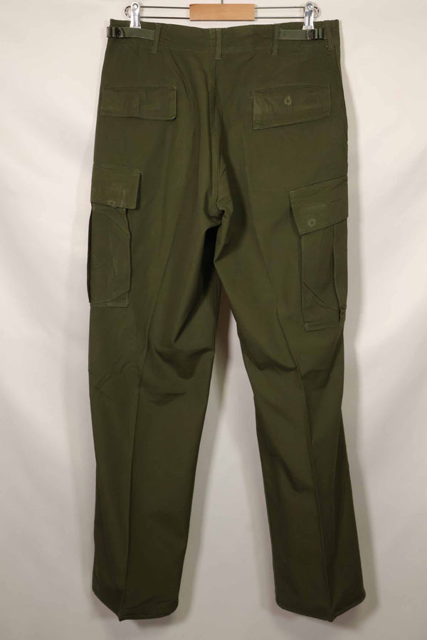 1969 Contract 4th Model Ripstop Jungle Fatigue Pants M-L Used