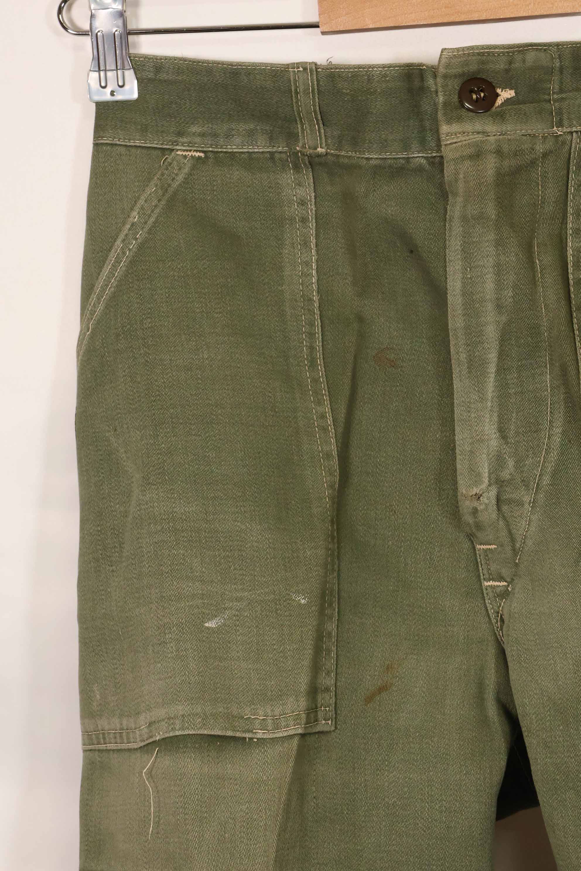 Early 1960s OG-107 Utility Uniform Baker Pants Modified 82nd Airborne Division F