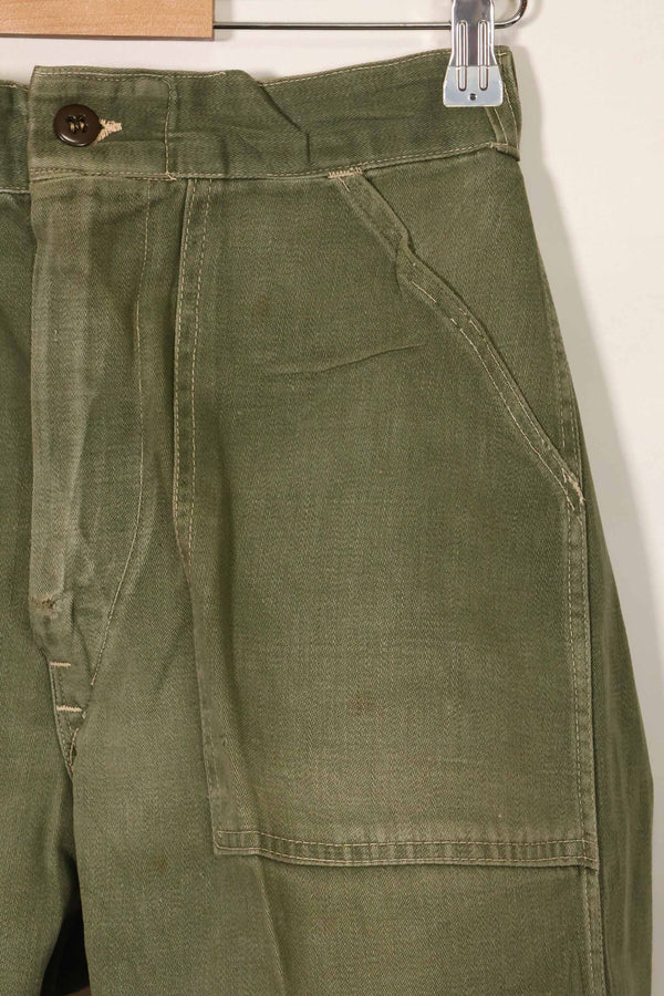 Early 1960s OG-107 Utility Uniform Baker Pants Modified 82nd Airborne Division F