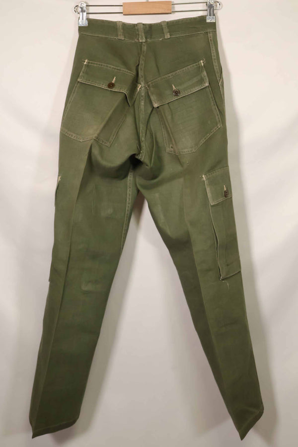 Early 1960s OG-107 Utility Uniform Baker Pants Modified 82nd Airborne Division F