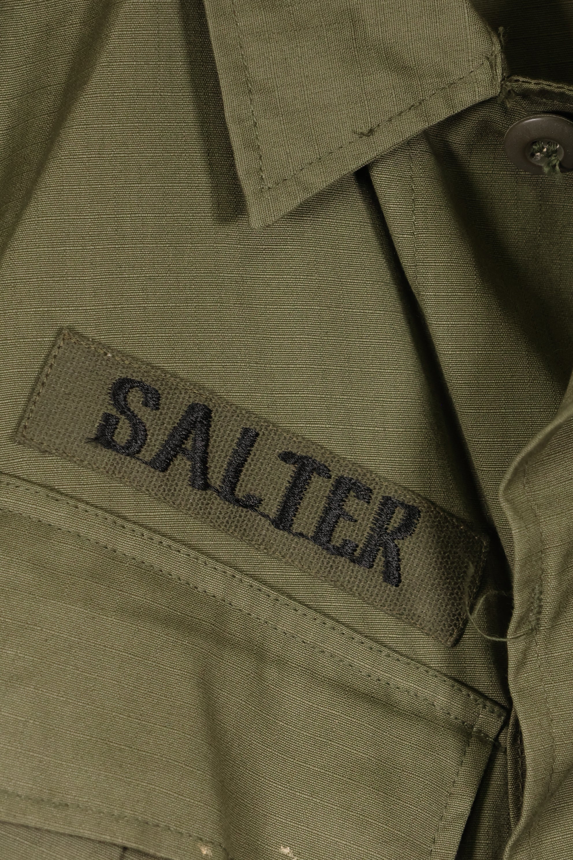 1968 Contract, Deadstock, 4th Model Jungle Fatigue Jacket, Slightly Soiled　