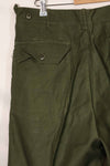 1964 contract early lot OG-107 utility pants baker pants 38x33 used