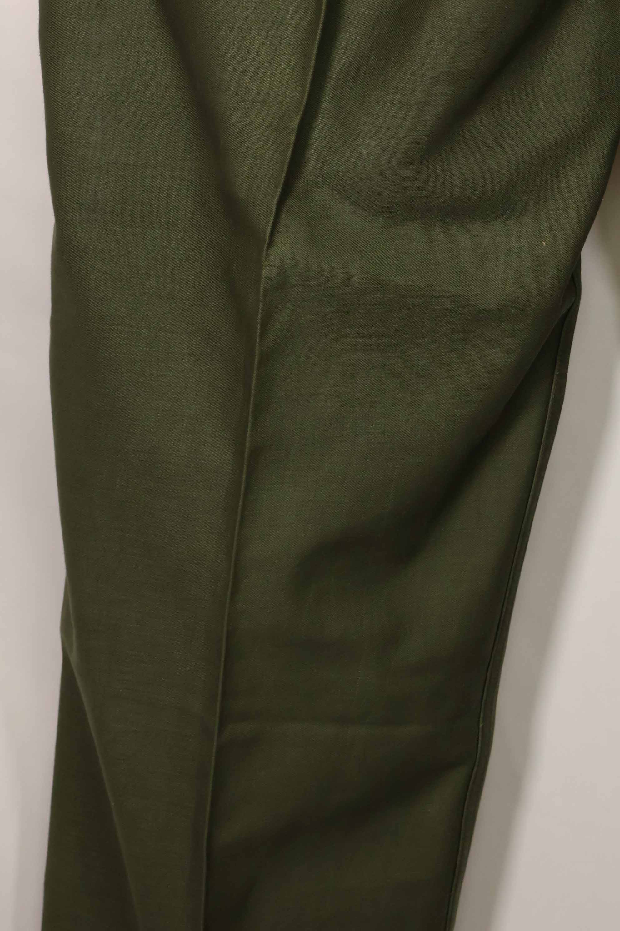 1964 contract early lot OG-107 utility pants baker pants 38x33 used