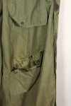 Real 1967 Australian Army raincoat, used, faded, used.