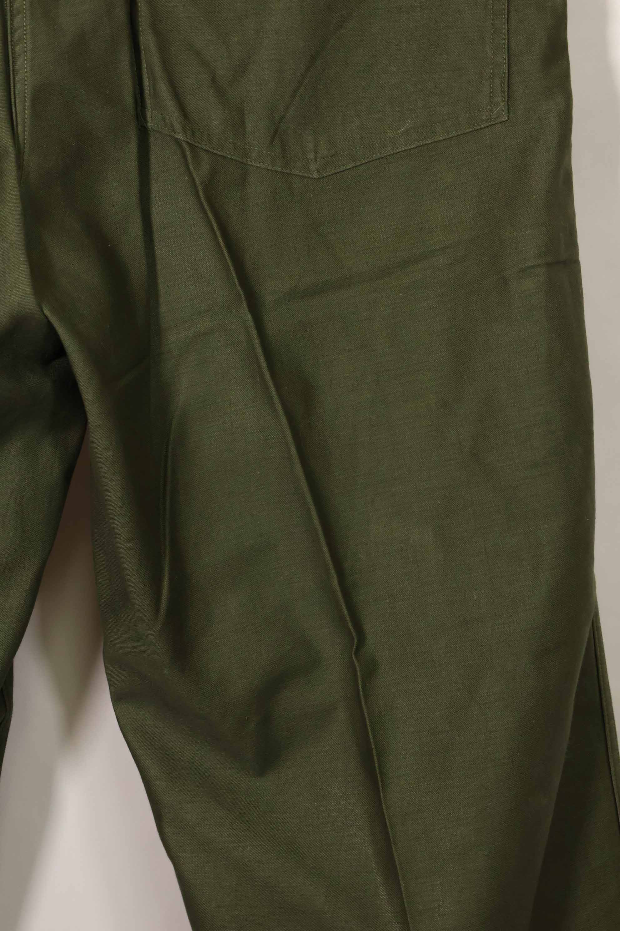 1964 contract early lot OG-107 utility pants baker pants 38x33 used