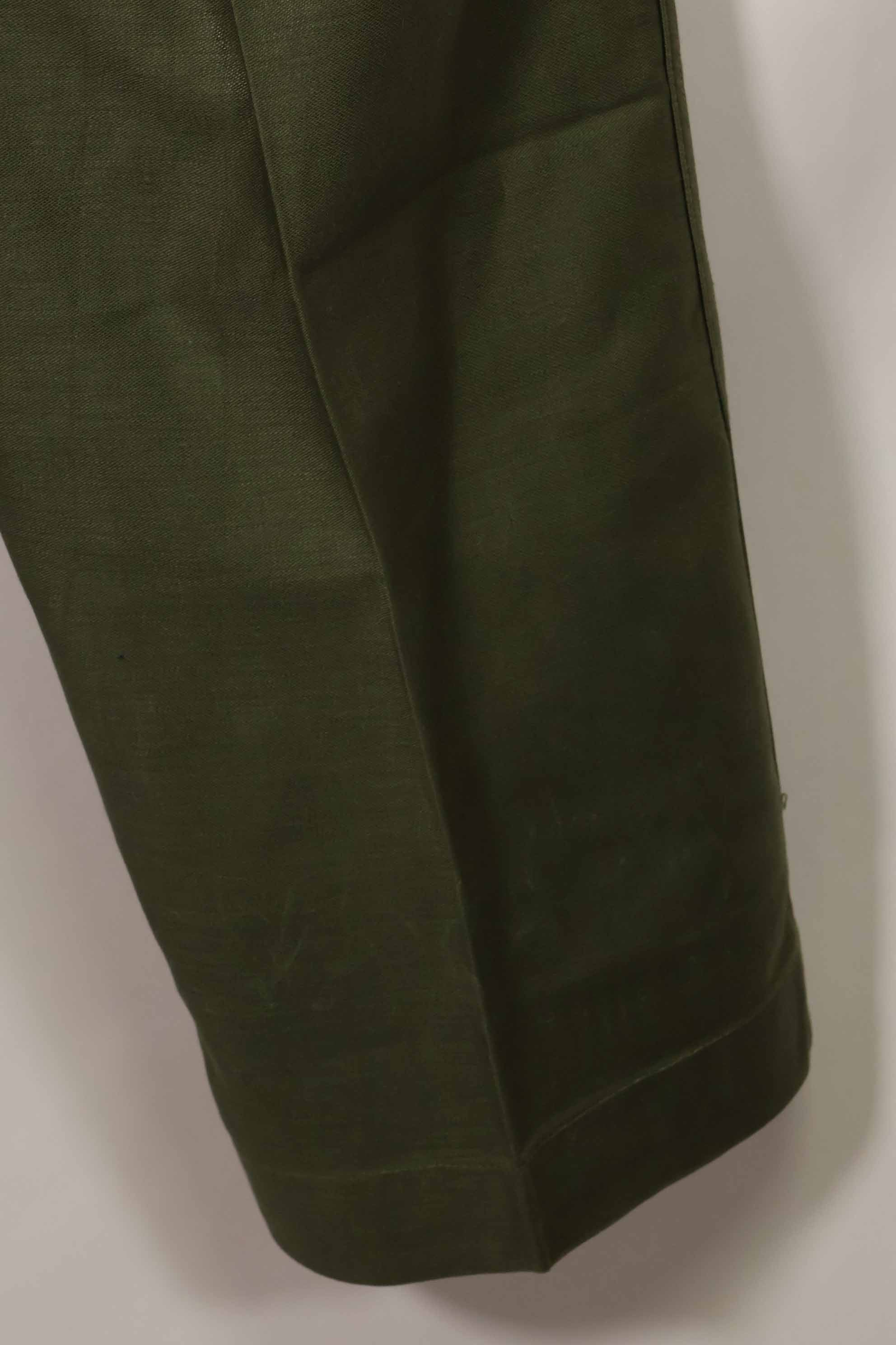 1964 contract early lot OG-107 utility pants baker pants 38x33 used