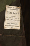 1943 British Army SAS WINDPROOF Smock Zipper Modified Indochina War Used