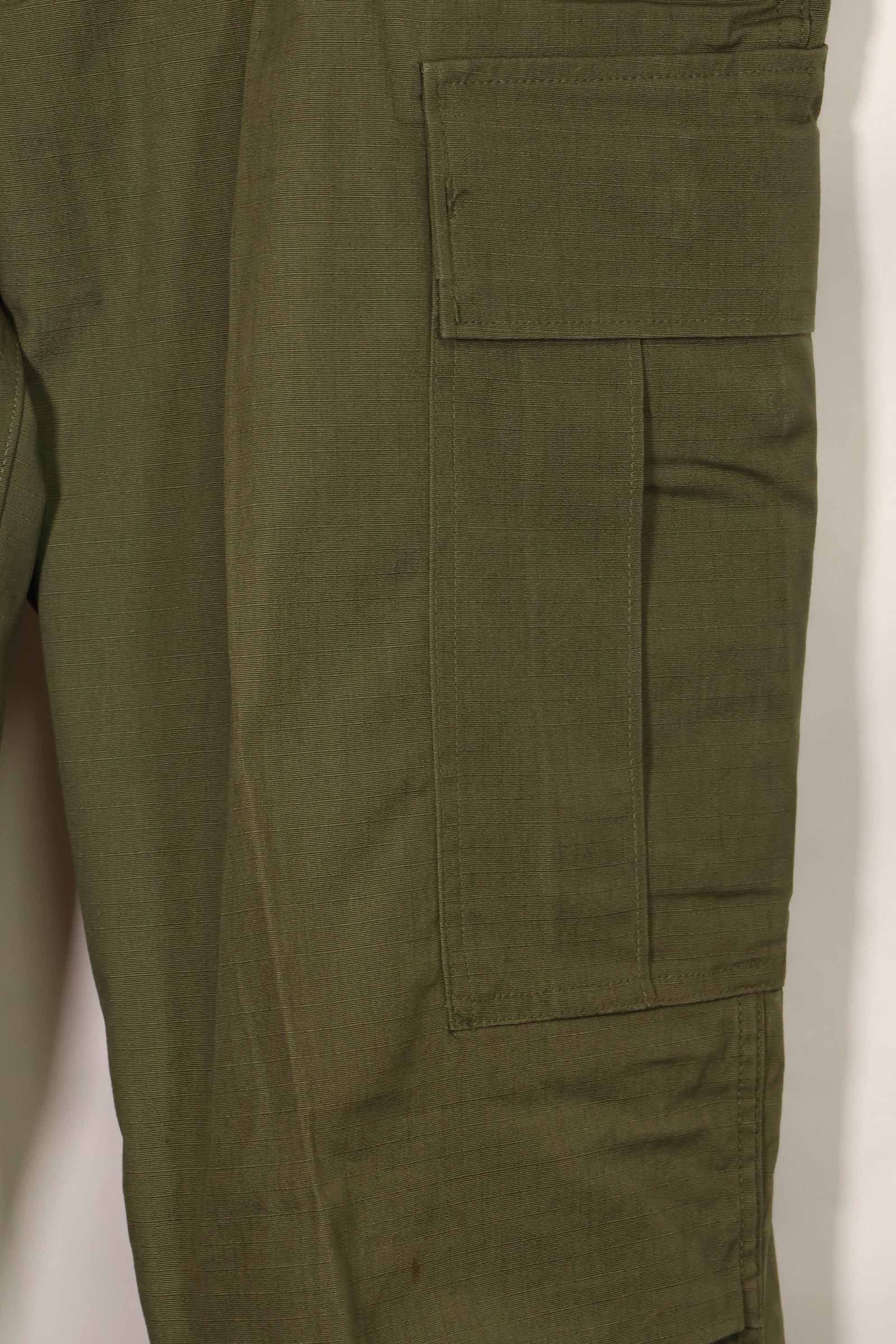 1969 Contract Deadstock 4th Model Ripstop Jungle Fatigue Pants M-L Unused