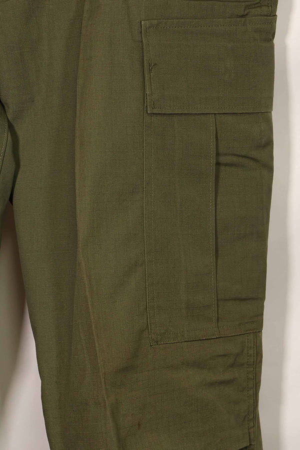 1969 Contract Deadstock 4th Model Ripstop Jungle Fatigue Pants M-L Unused