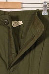 1969 Contract Deadstock 4th Model Ripstop Jungle Fatigue Pants M-L Unused